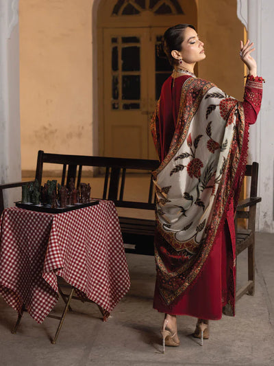 Faiza Faisal | Maya Luxury Lawn | Elif -  Faiza Faisal Luxury - Original Designer Dress - House of Maryam