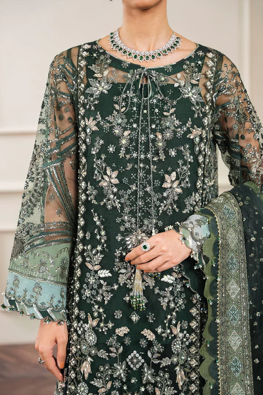 Baroque | Chantelle Embroidered Collection | CH12-05 -  Baroque Bridal - Original Designer Dress - House of Maryam