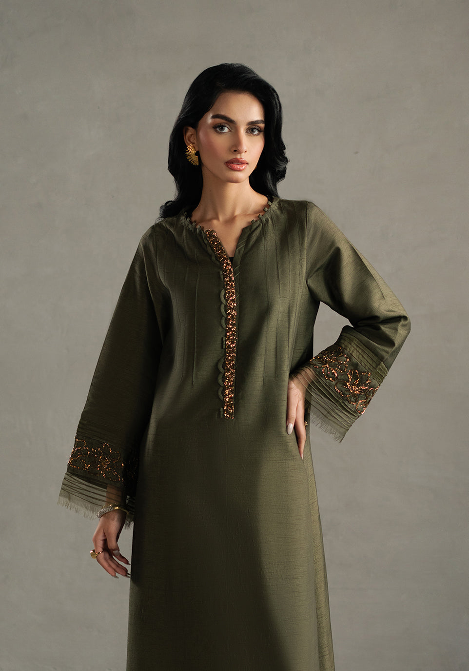Zarqash | Silk Edit | ZQS 006 ARIA -  Zarqash Ladies Clothes - Original Designer Dress - House of Maryam