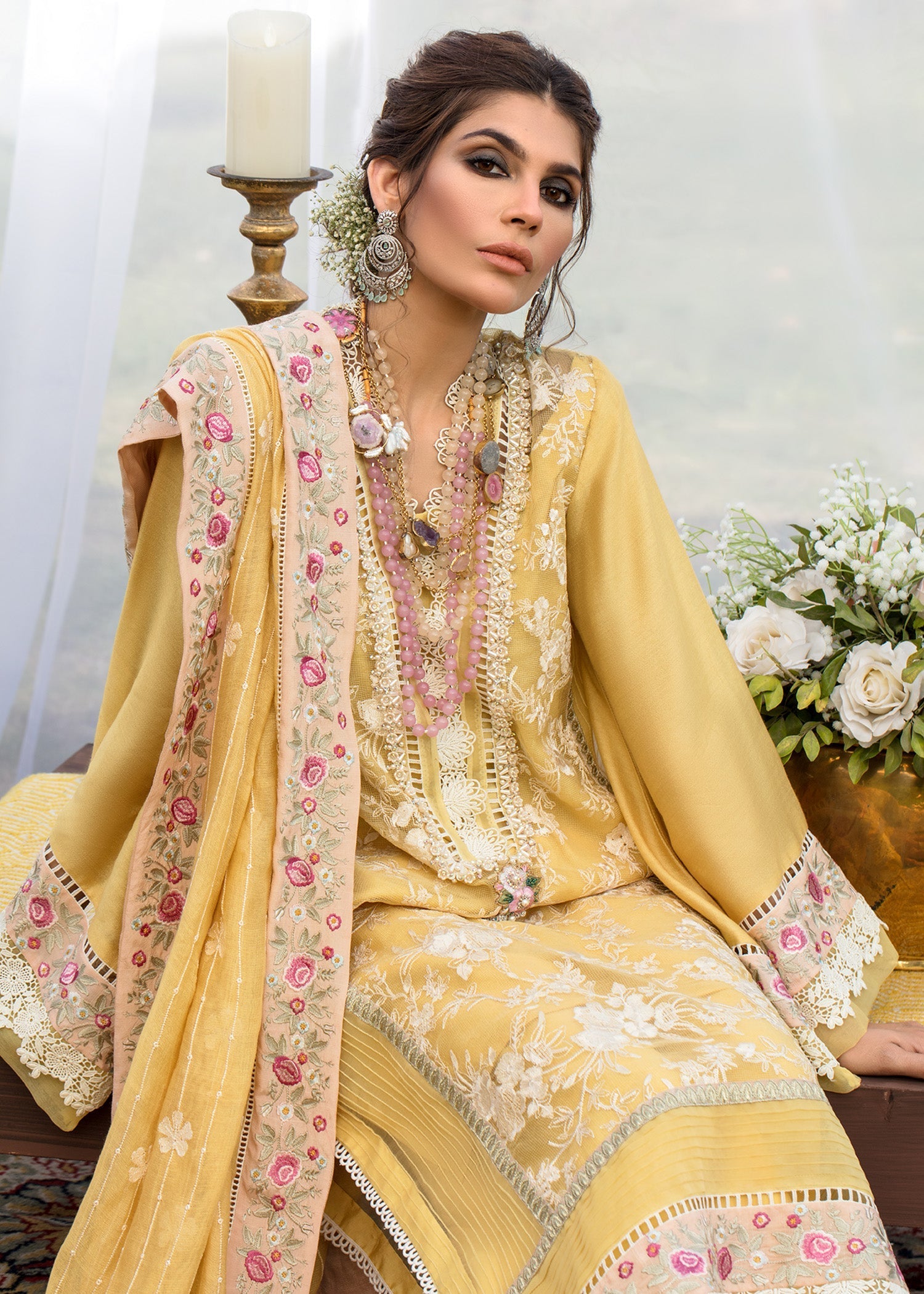 Saira Shakira | Luxury Pret | Sunshine -  Saira Shakira Ladies Clothes - Original Designer Dress - House of Maryam