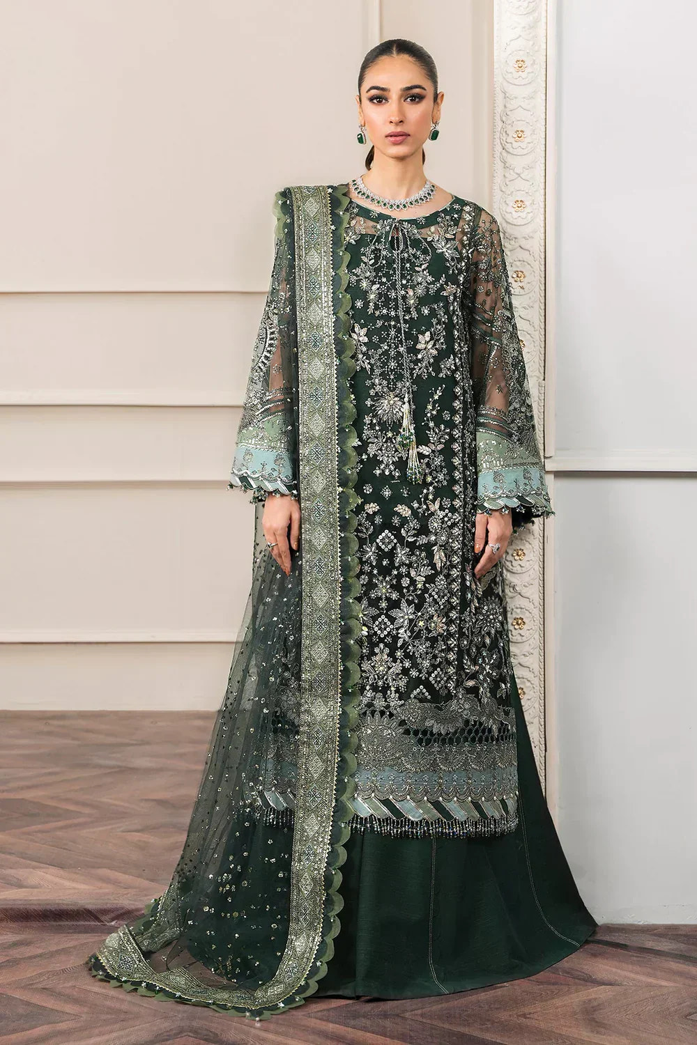Baroque | Chantelle Embroidered Collection | CH12-05 -  Baroque Bridal - Original Designer Dress - House of Maryam