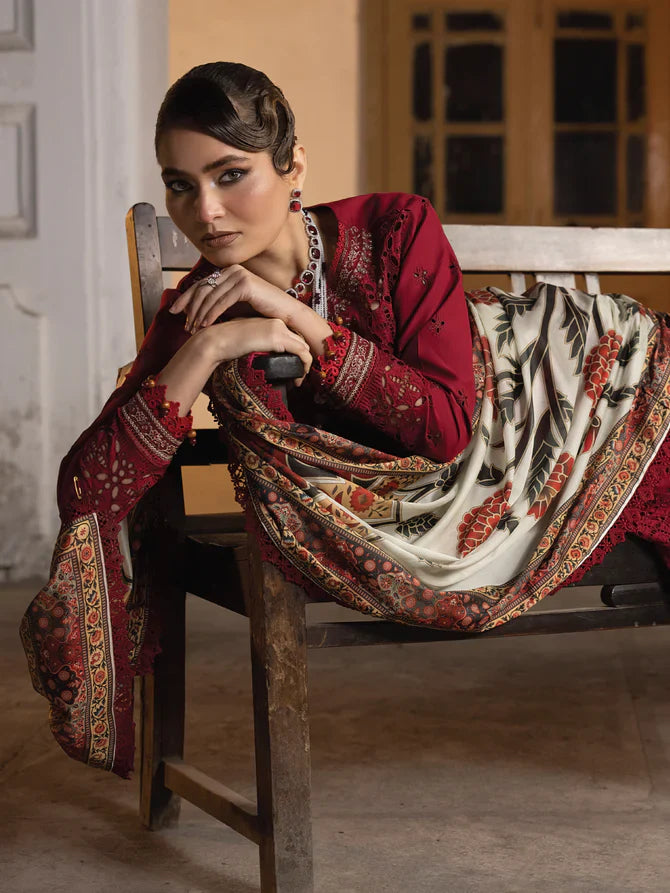 Faiza Faisal | Maya Luxury Lawn | Elif -  Faiza Faisal Luxury -  House of Maryam