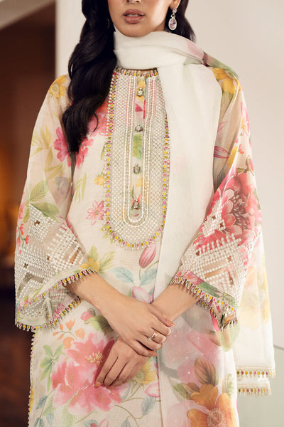 Baroque | Luxury Pret 24 | COTTON PATTI UF-510 -  Baroque Luxury - Original Designer Dress - House of Maryam