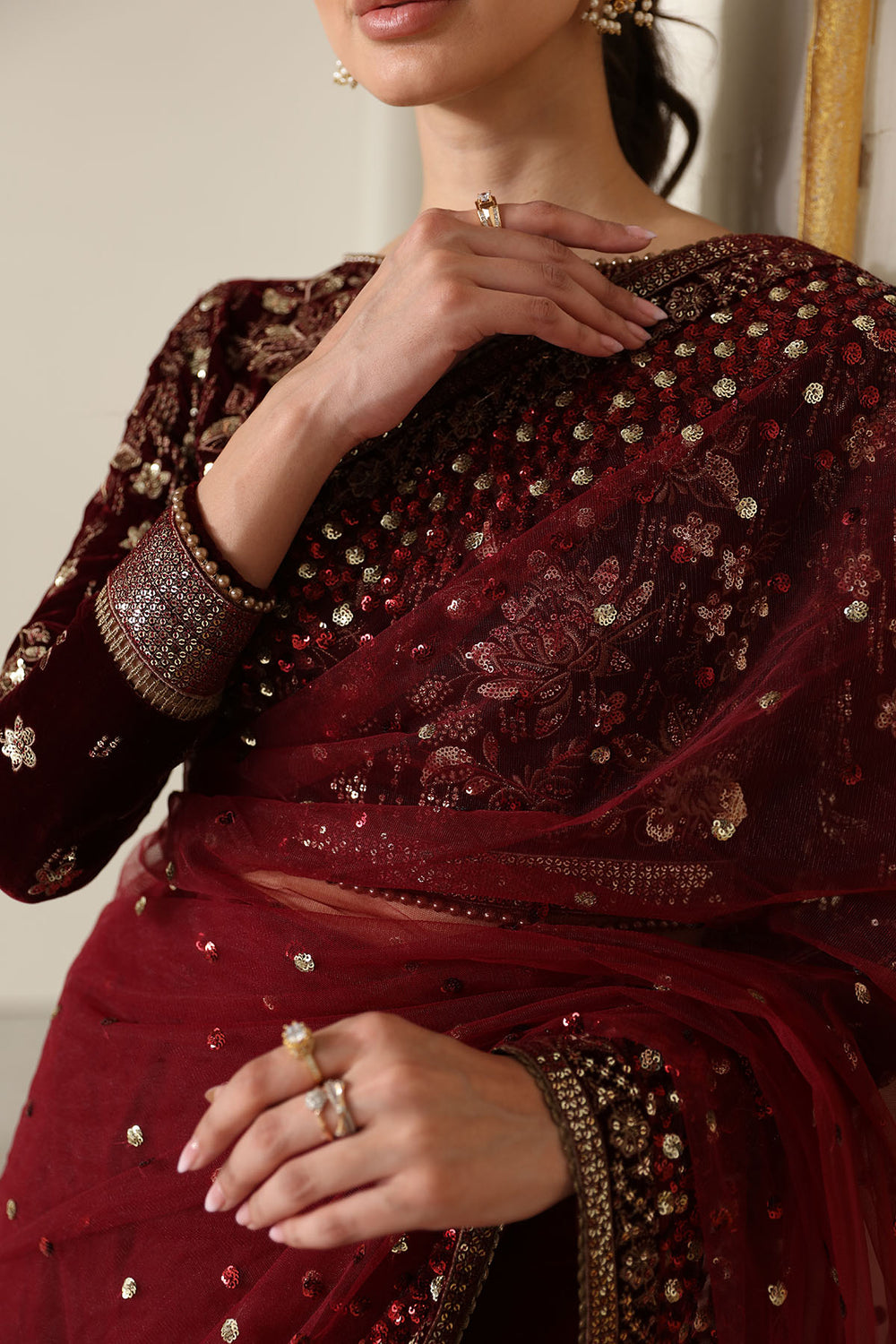 Jazmin | Velvet Edit 24 | Velvet Formal VF-2016 -  Jazmin Formal - Original Designer Dress - House of Maryam