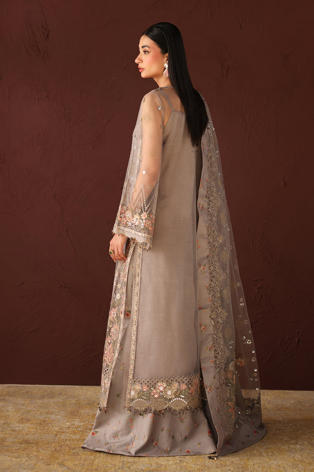 Baroque | Formals Collection | EMBROIDERED NET UF-4487-2