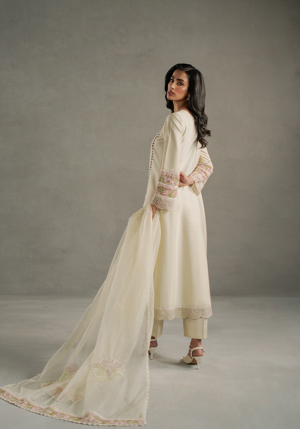 Zarqash | Silk Edit | ZQS 017 SUNLEE -  Zarqash Ladies Clothes - Original Designer Dress - House of Maryam