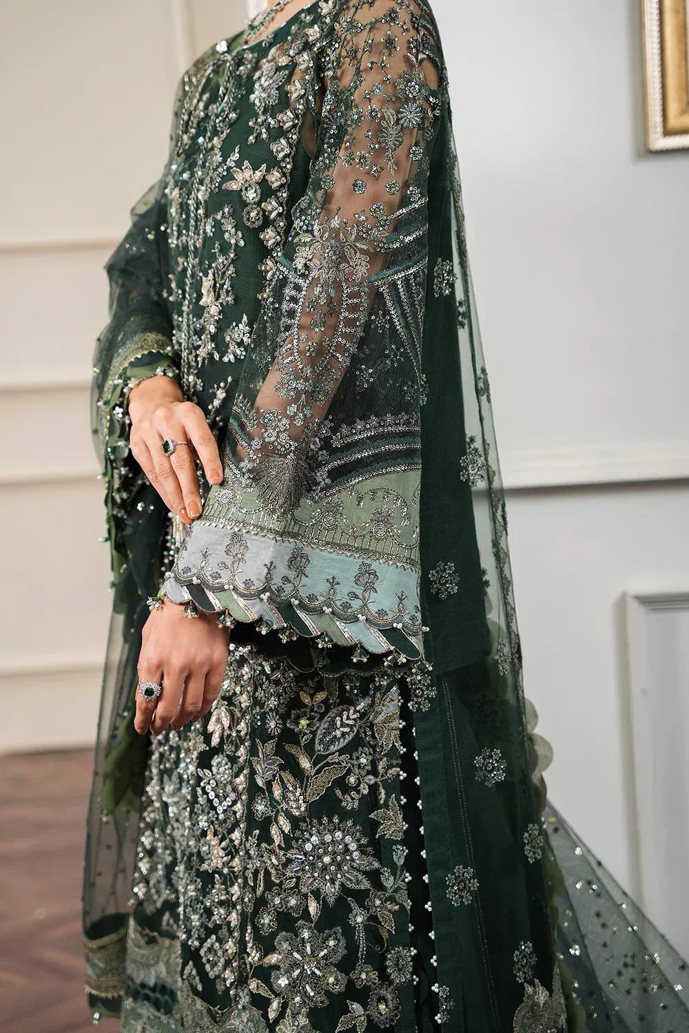 Baroque | Chantelle Embroidered Collection | CH12-05 -  Baroque Bridal - Original Designer Dress - House of Maryam