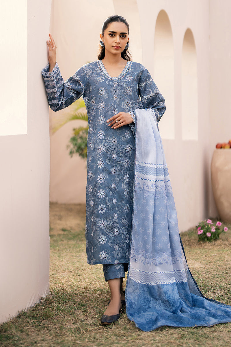 Baroque | Luxury Pret 24 | LAWN UF-601 -  Baroque Luxury - Original Designer Dress - House of Maryam