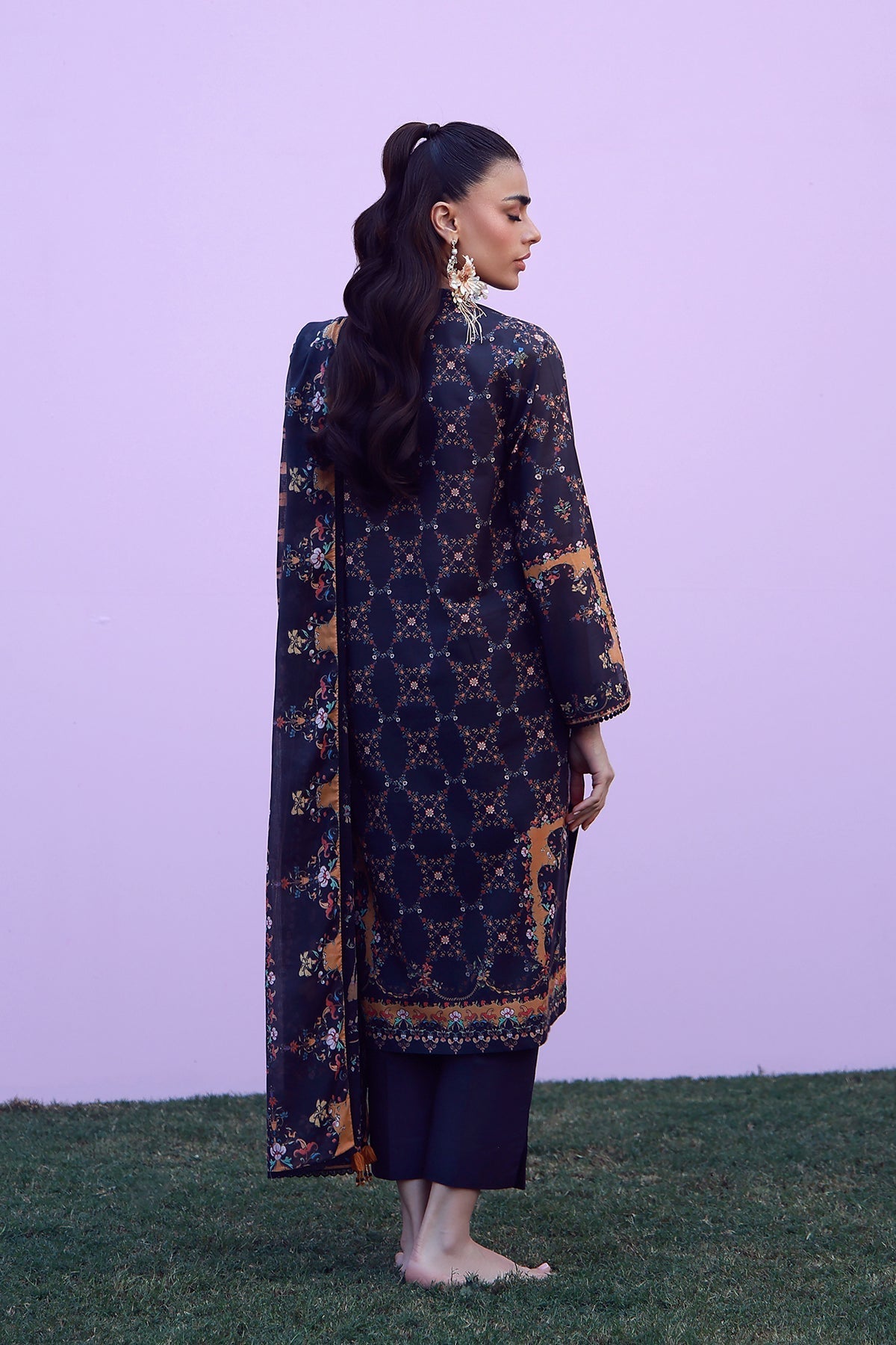 Sahar | Mirha Casual Pret | Midnight Jardin, image 2