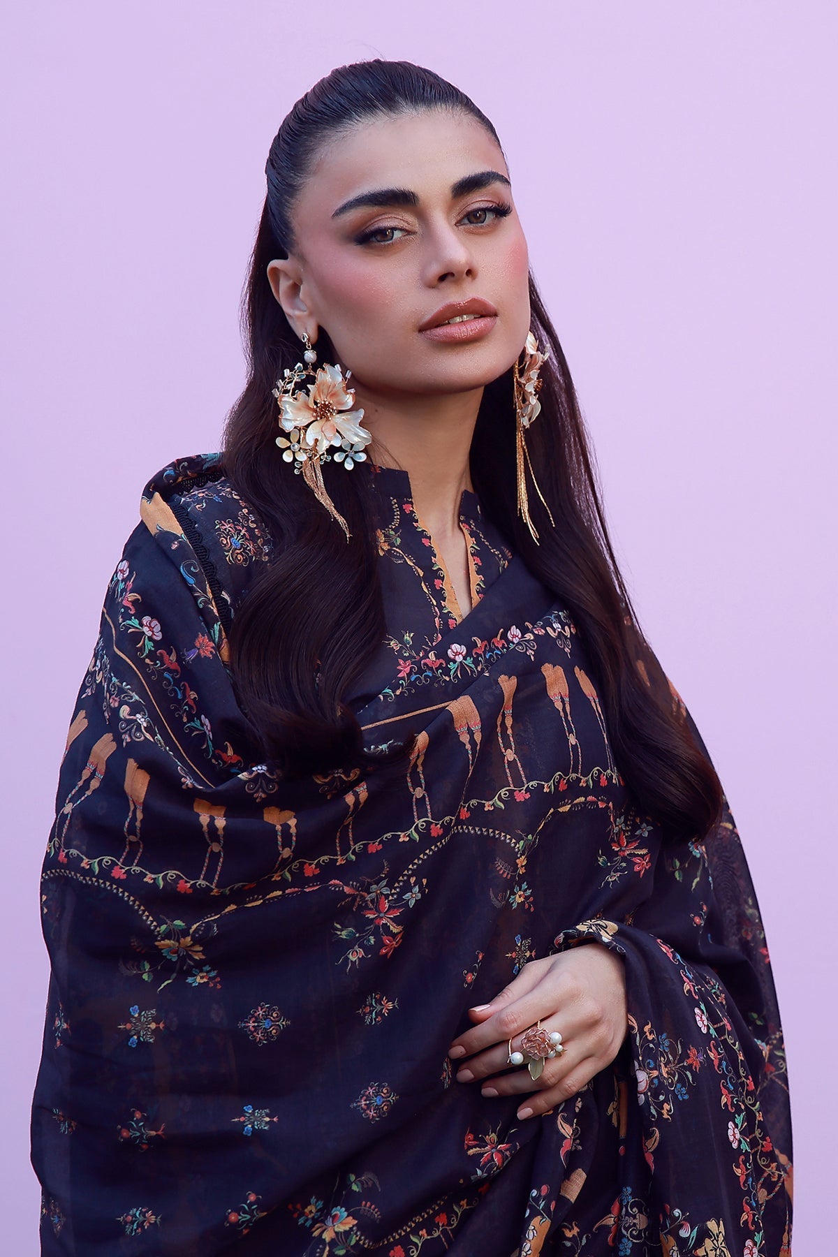 Sahar | Mirha Casual Pret | Midnight Jardin-3