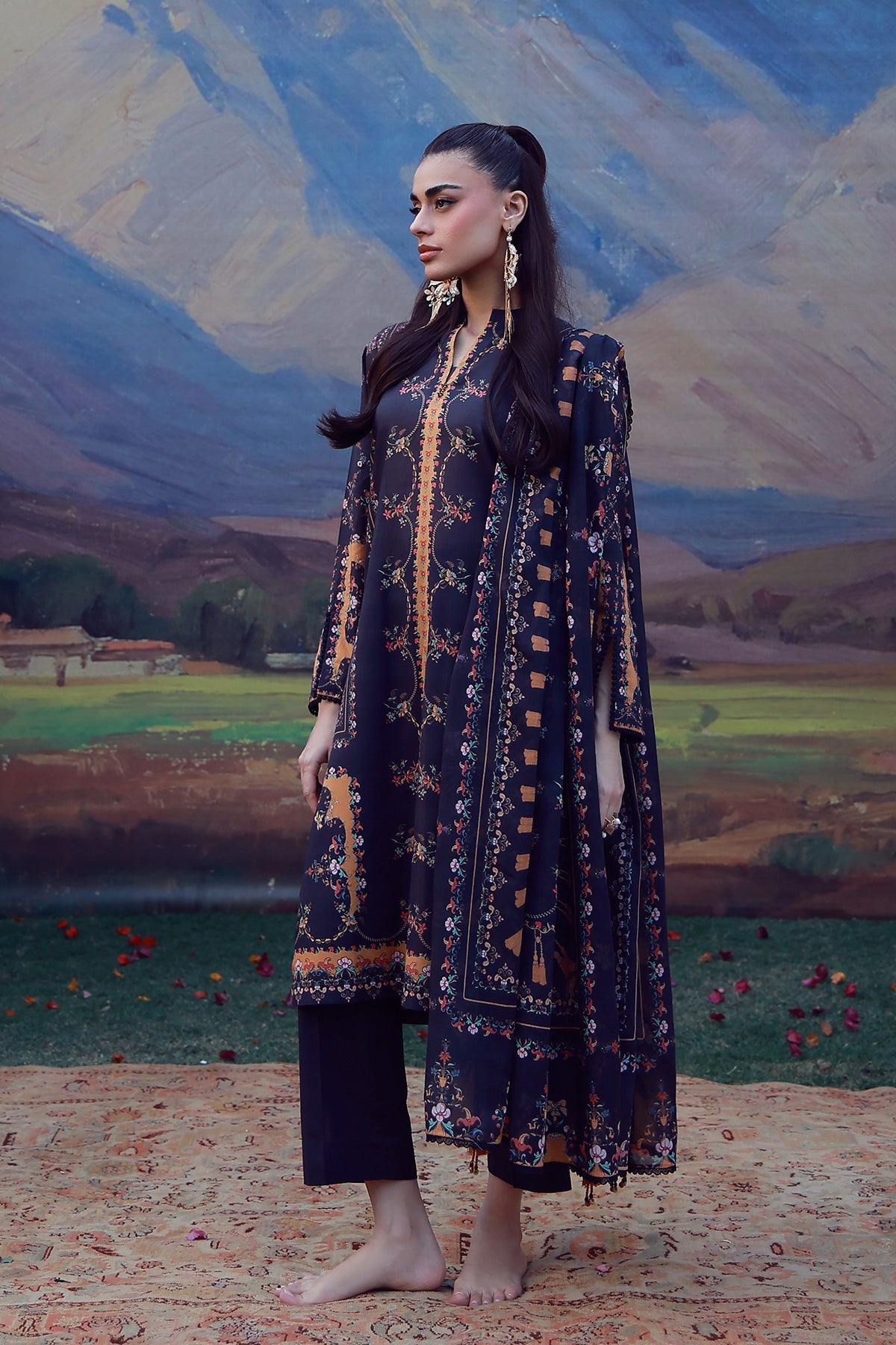 Sahar | Mirha Casual Pret | Midnight Jardin-5