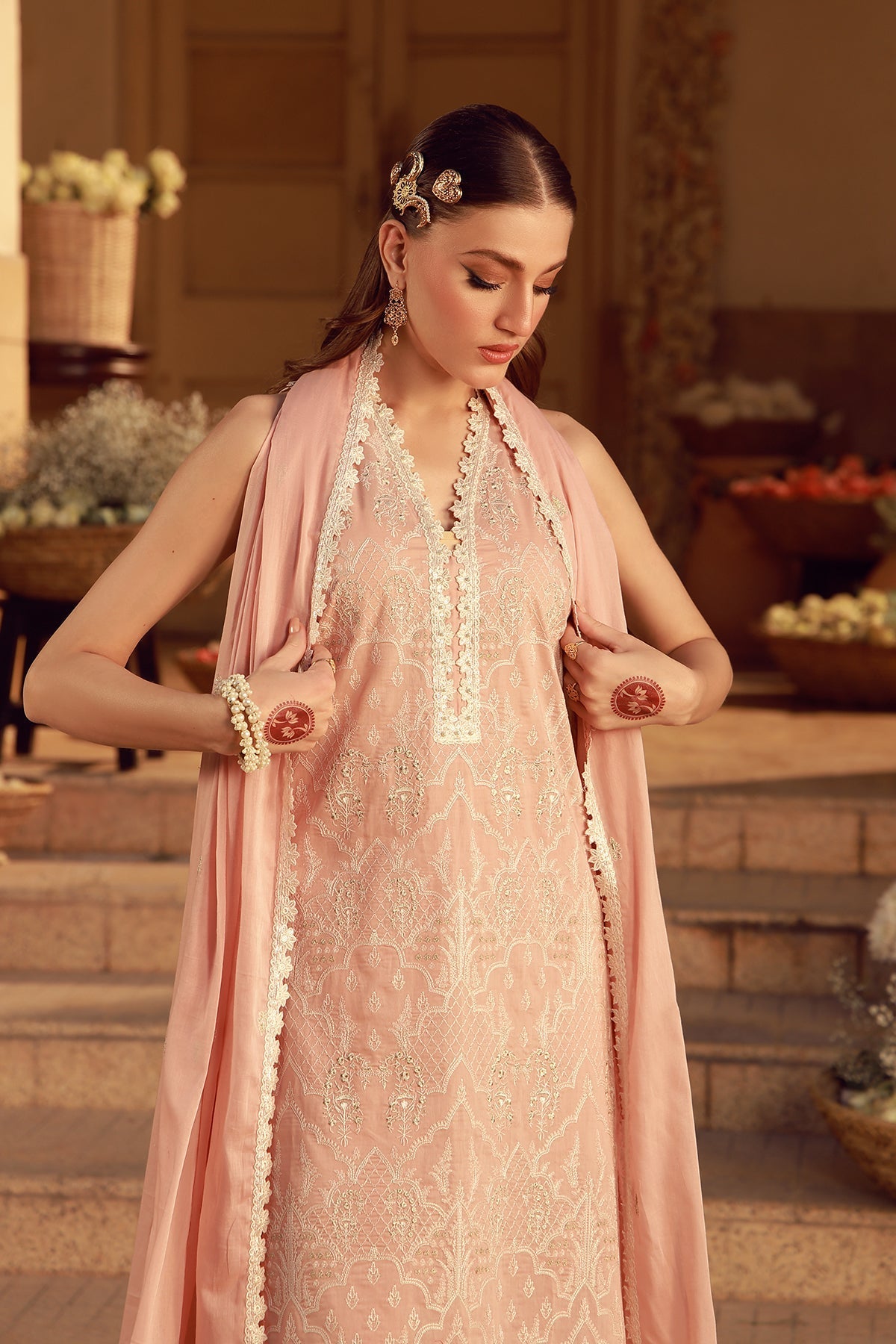 Sahar | Festive Edit 26 | Peach Blosoom Muse-6