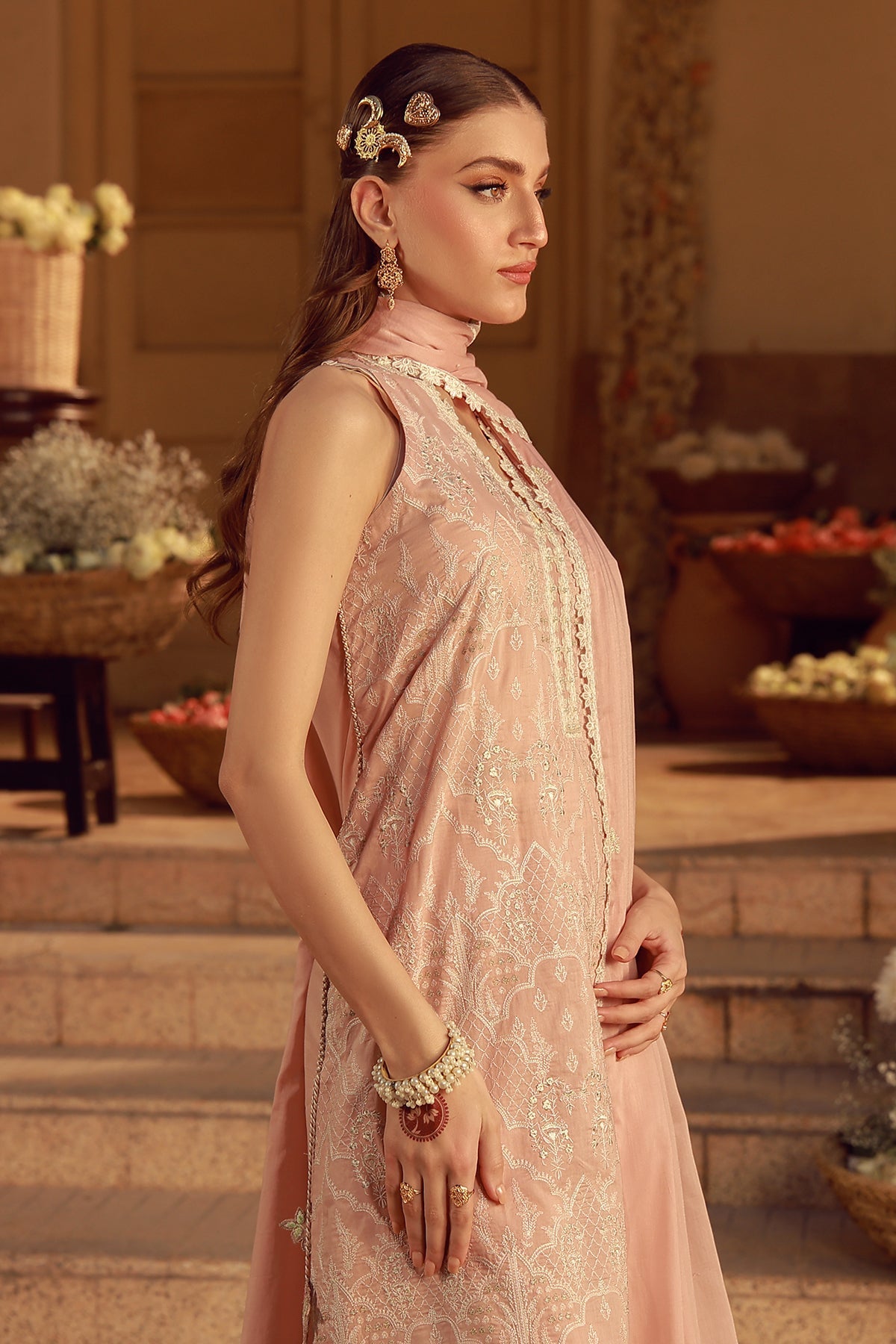 Sahar | Festive Edit 26 | Peach Blosoom Muse-5