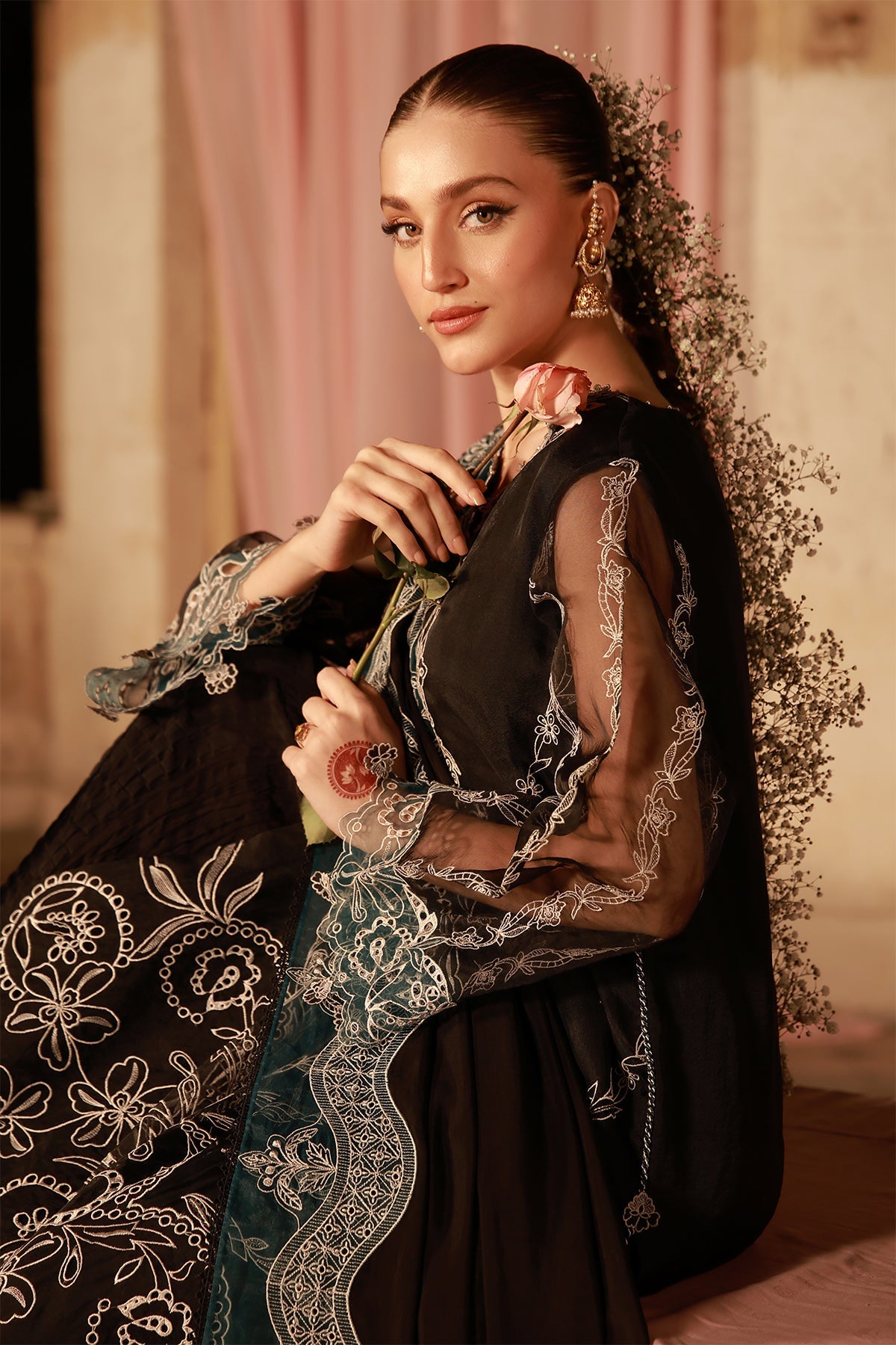 Sahar | Festive Edit 26 | Midnight Opulence, image 8