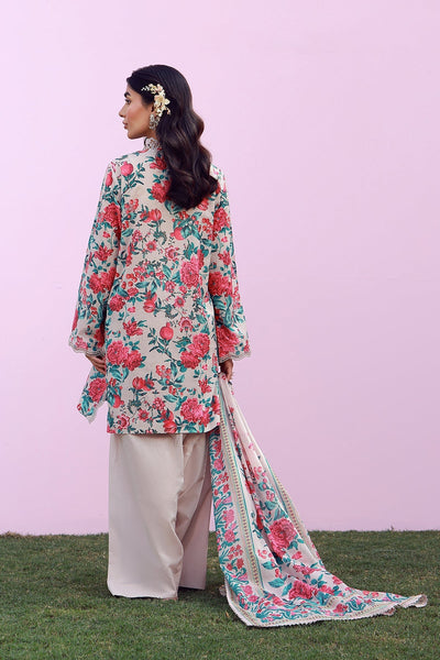Sahar | Mirha Casual Pret | Ivory Bloom