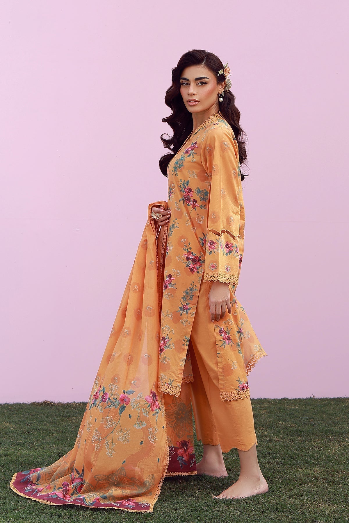 Sahar | Mirha Casual Pret | Marigold Mist, image 5