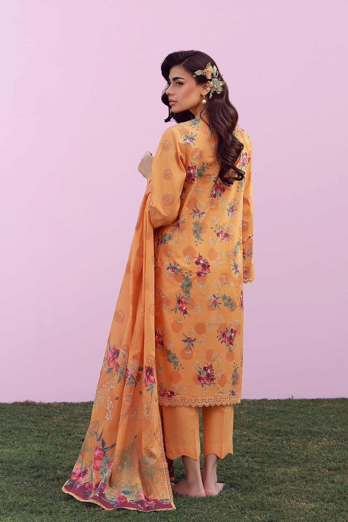 Sahar | Mirha Casual Pret | Marigold Mist, image 2