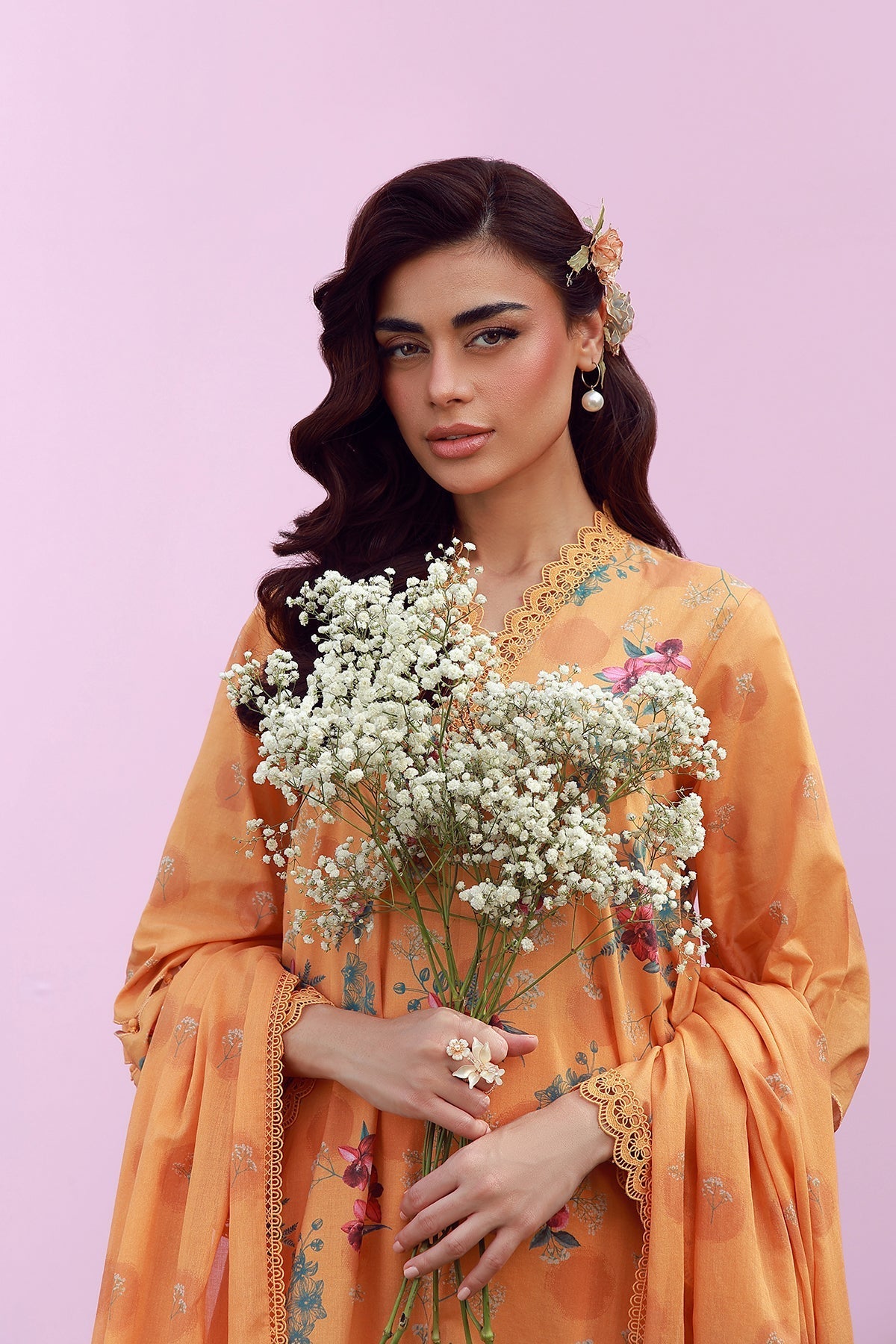 Sahar | Mirha Casual Pret | Marigold Mist-3