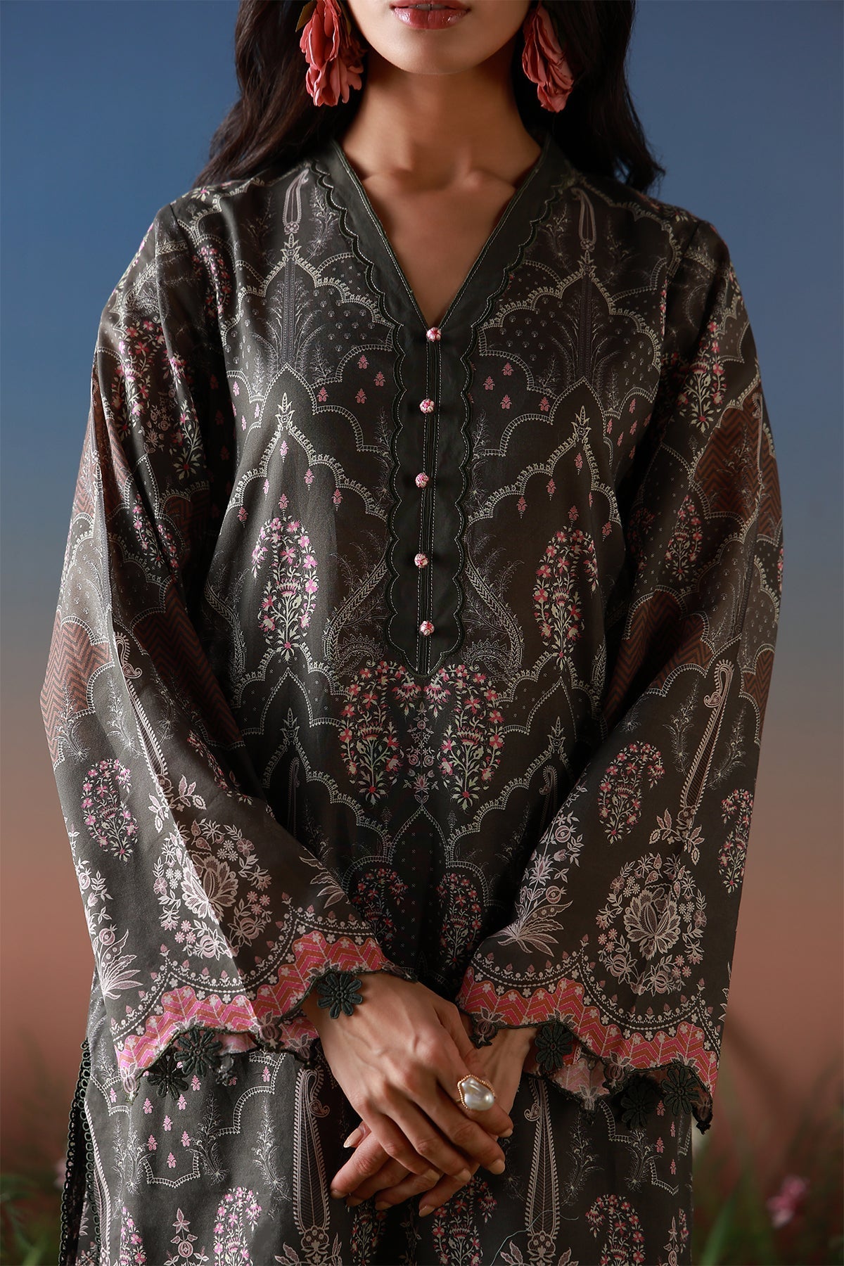 Sahar | Mirha Casual Pret | Shadow Lace, image 3