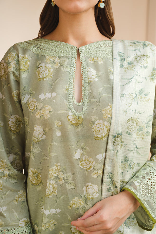Baroque | Luxury Pret 24 | LAWN UF-654 -  Baroque Luxury - Original Designer Dress - House of Maryam