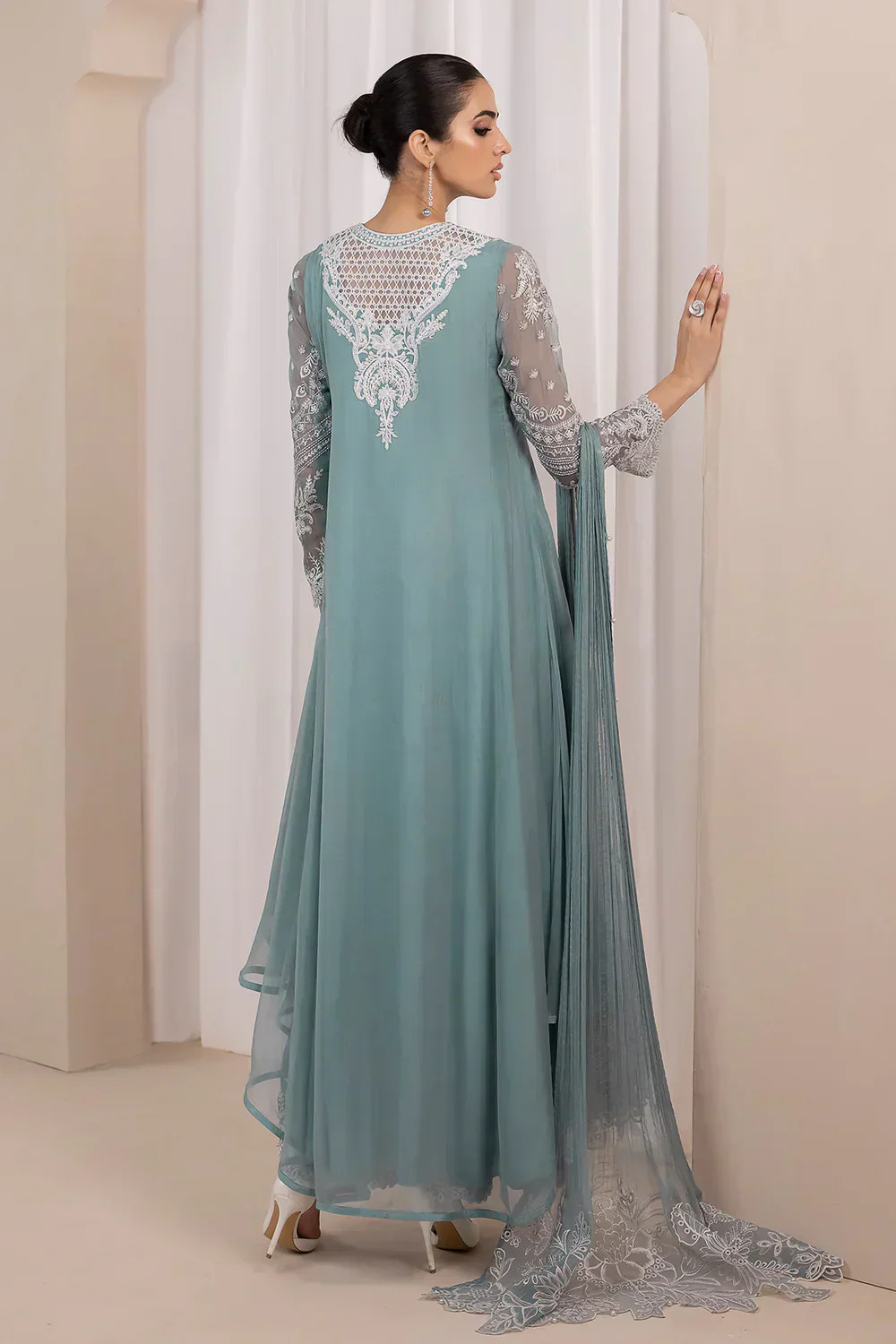 Baroque | Formals Collection | PR-845 -  Baroque Formal - Original Designer Dress - House of Maryam