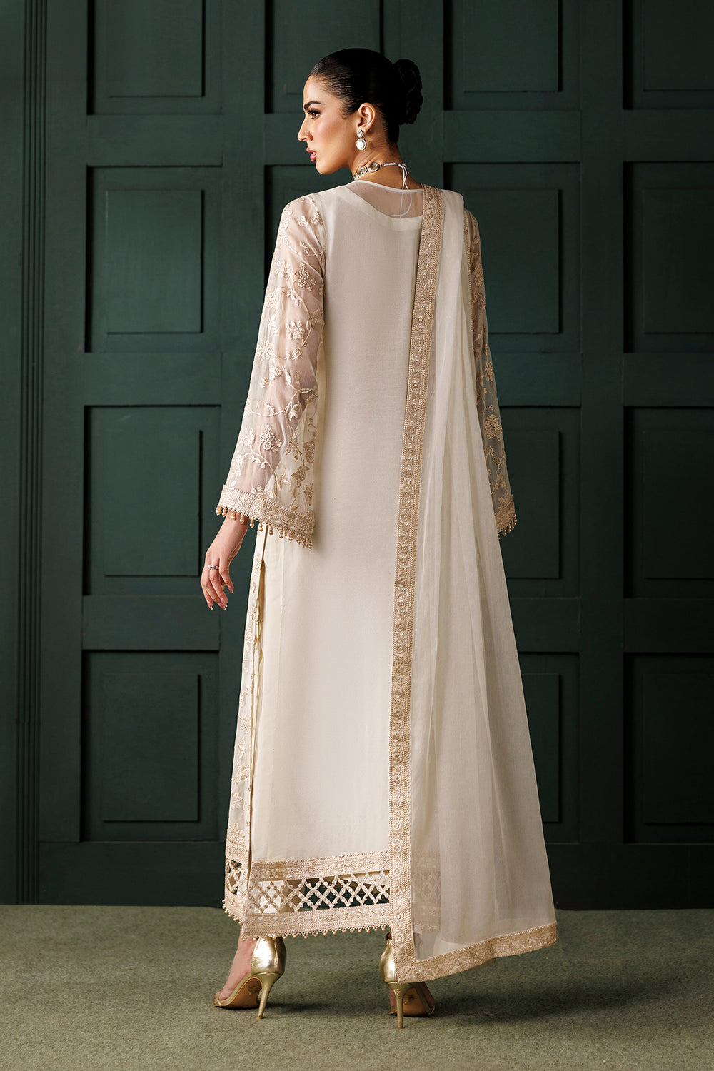 Baroque | Formals Collection | EMBROIDERED CHIFFON UF-4437, image 2