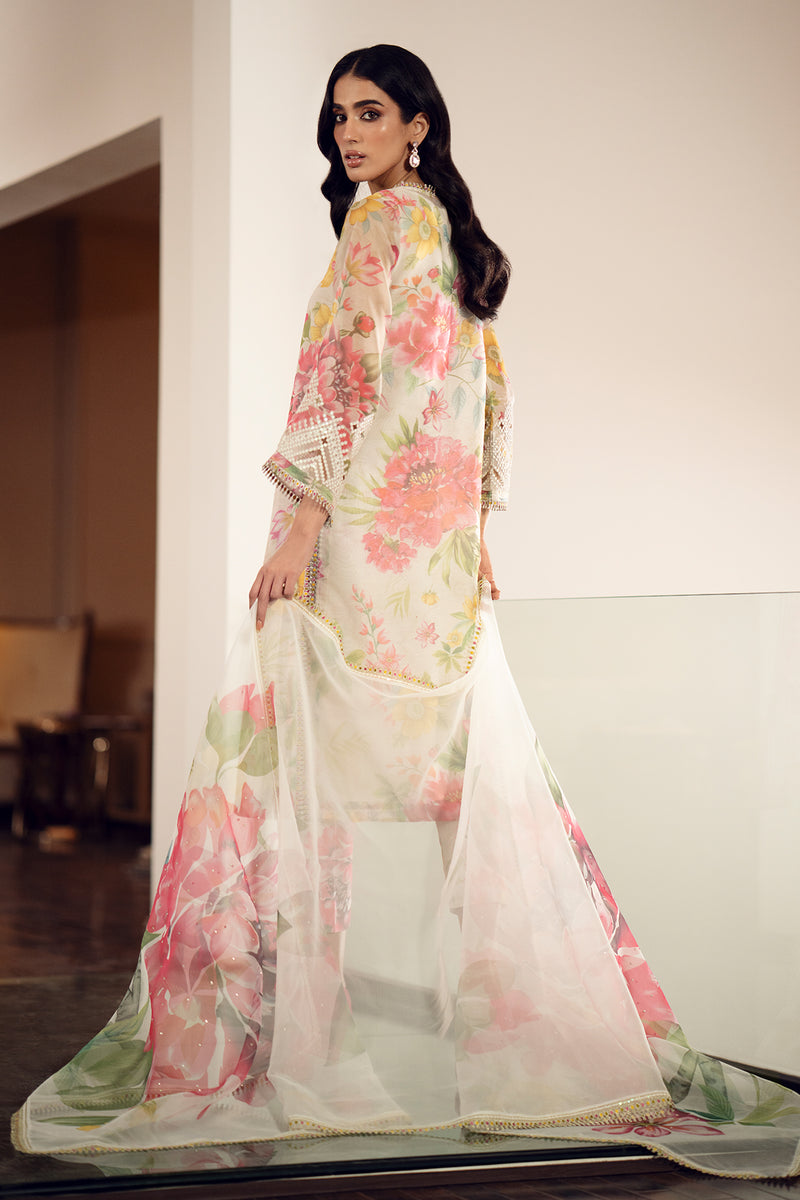 Baroque | Luxury Pret 24 | COTTON PATTI UF-510 -  Baroque Luxury - Original Designer Dress - House of Maryam