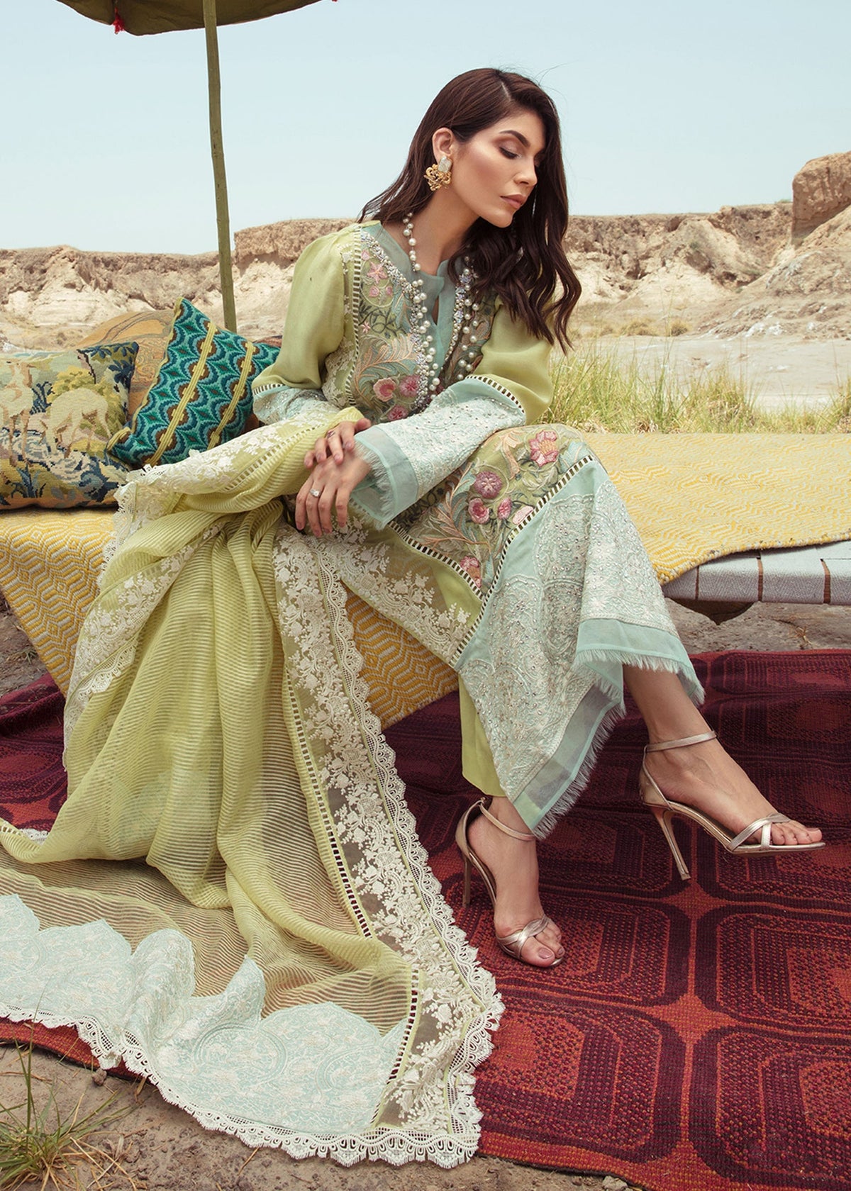 Saira Shakira | Luxury Pret | Aurora -  Saira Shakira Ladies Clothes - Original Designer Dress - House of Maryam