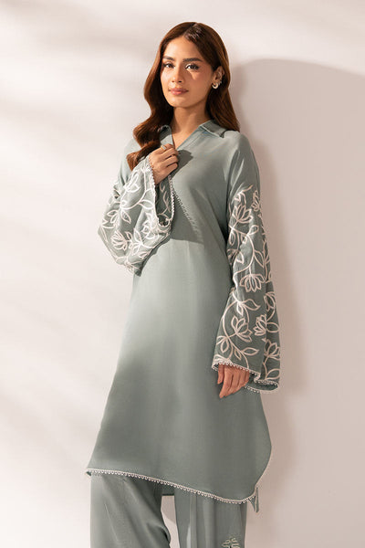 Cross Stitch | Exclusive Pret | Wave Whisper-2PC (Shirt & Trouser)