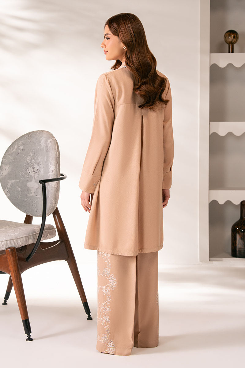 Cross Stitch | Exclusive Pret | Dusty Dune-2PC (Shirt & Trouser), image 6