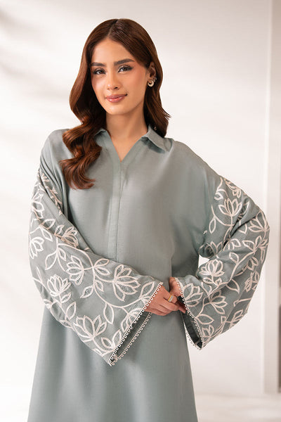 Cross Stitch | Exclusive Pret | Wave Whisper-2PC (Shirt & Trouser)