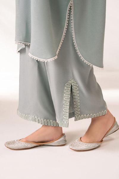 Cross Stitch | Exclusive Pret | Wave Whisper-2PC (Shirt & Trouser)