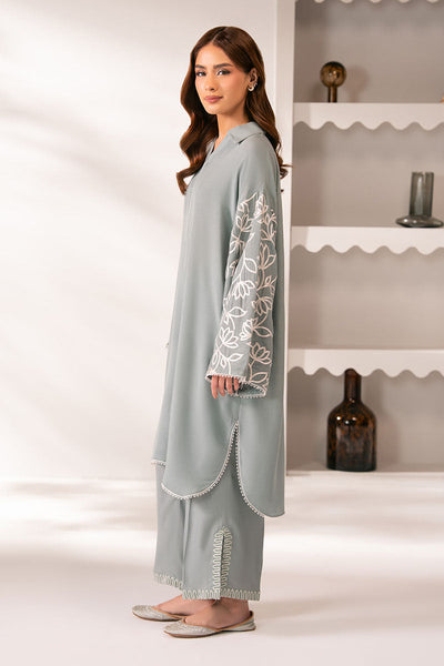 Cross Stitch | Exclusive Pret | Wave Whisper-2PC (Shirt & Trouser)