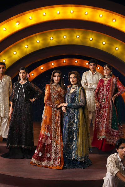 Nureh | Jhoomro 25' | NL-84 Resham -  Nureh jhoomro 25 - Original Designer Dress - House of Maryam