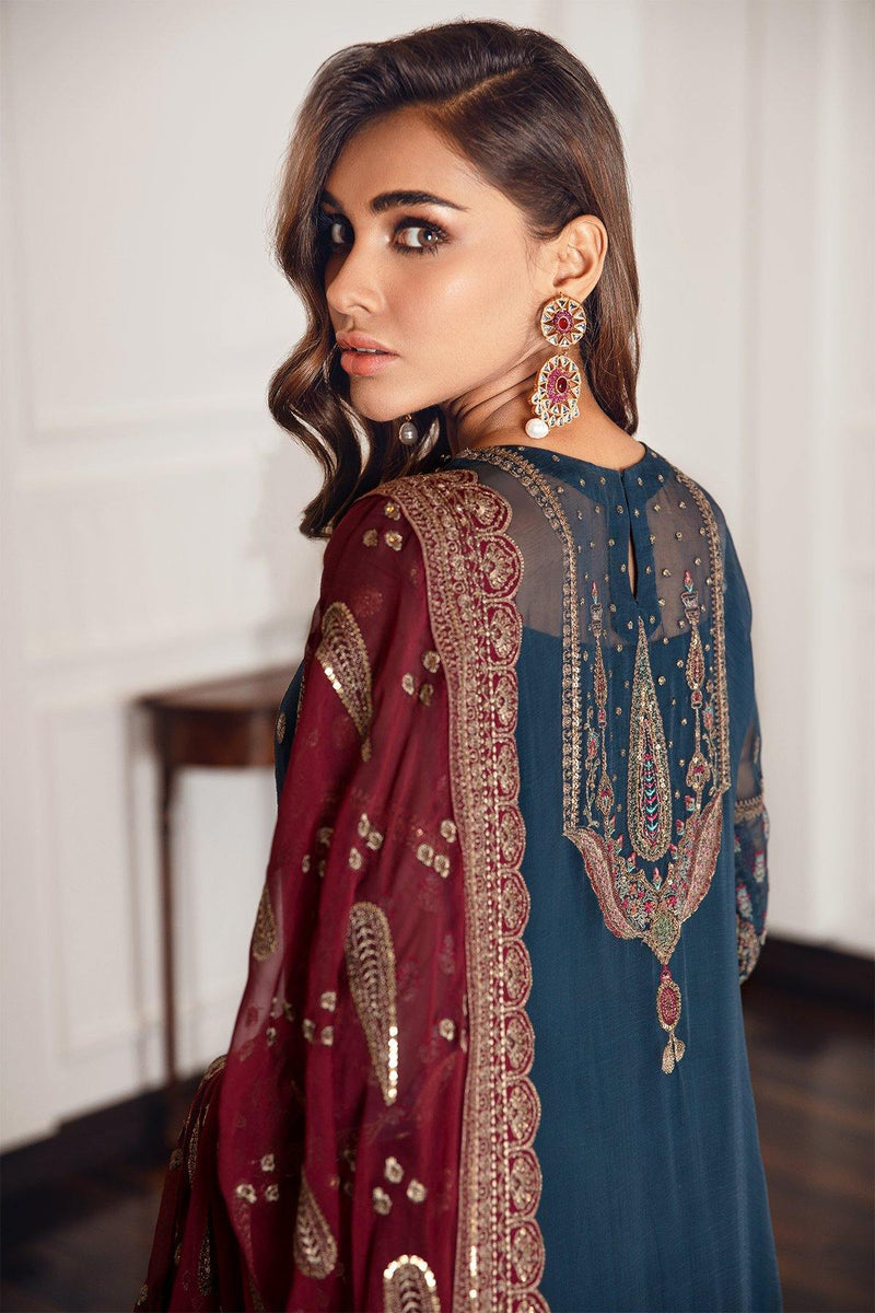 Jazmin | Formals Collection | CHIFFON UC-3049 -  Jazmin Formal - Original Designer Dress - House of Maryam
