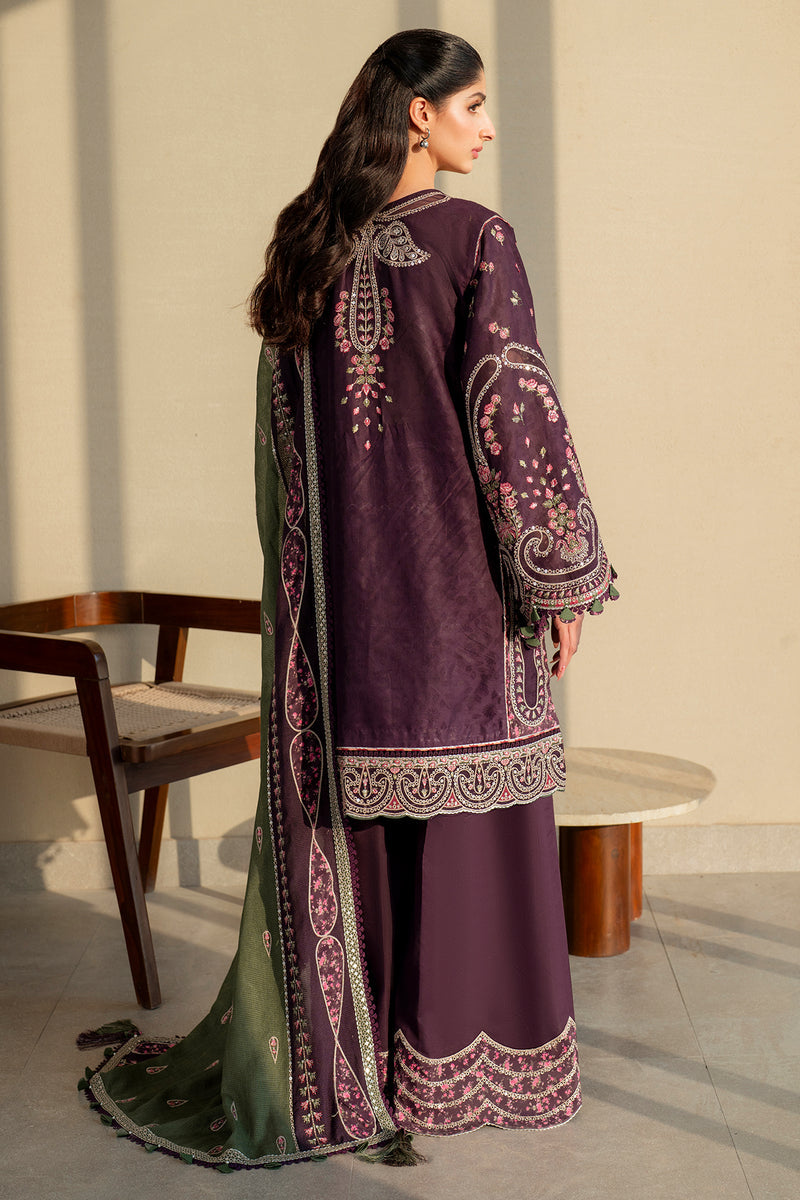 Jazmin | Shahkaar Luxury Lawn 25 | SL25-D6 -  Jazmin Ladies Clothes - Original Designer Dress - House of Maryam