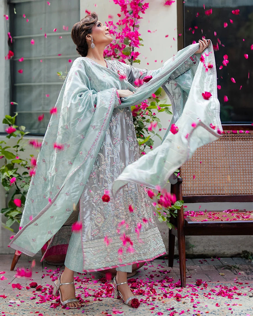 Mushq | Sunehri Lama Silk | Resham, image 6