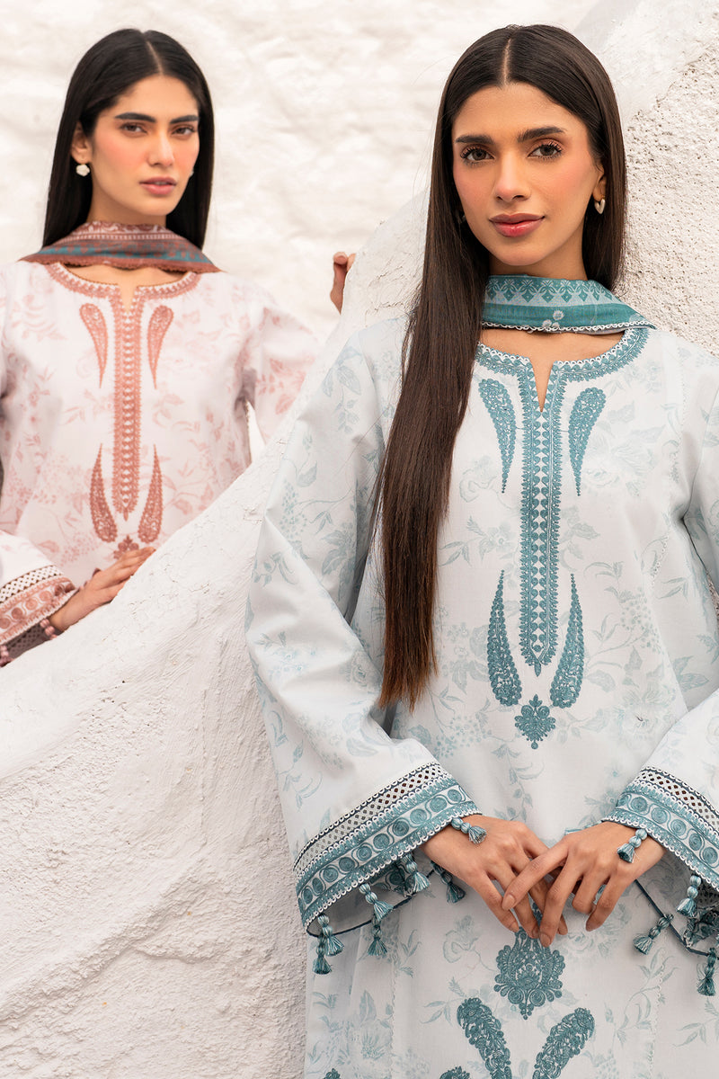Jazmin | Summer Lawn 25 | USE-9117 -  Jazmin Ladies Clothes - Original Designer Dress - House of Maryam