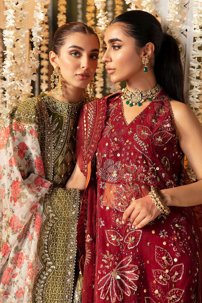 Nureh | Jhoomro Wedding Formals | NL-53 - MAHRO -  Nureh Bridal - Original Designer Dress - House of Maryam