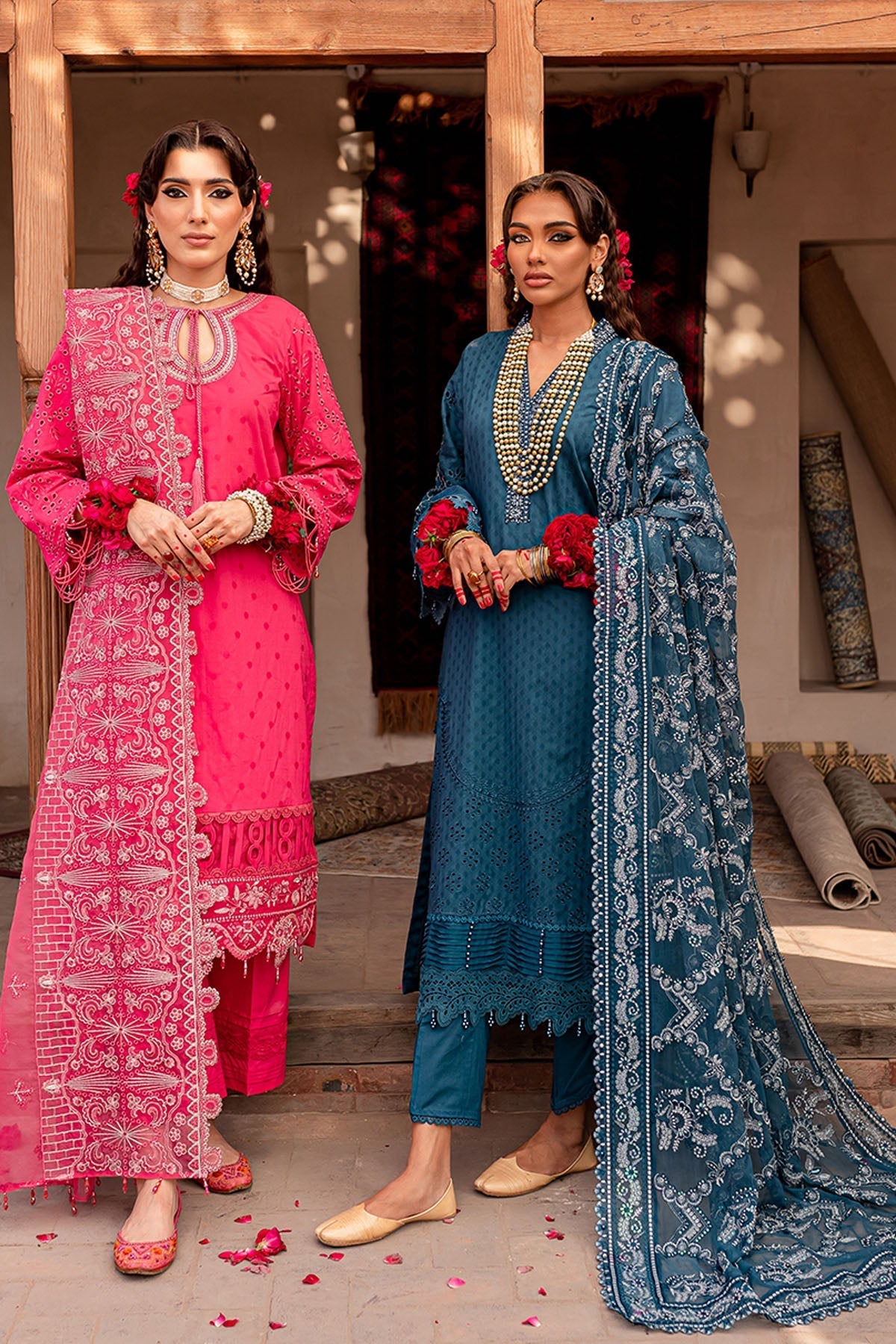 Nureh | Lawn Jacquard | NS-73 -  Nureh Ladies Clothes - Original Designer Dress - House of Maryam