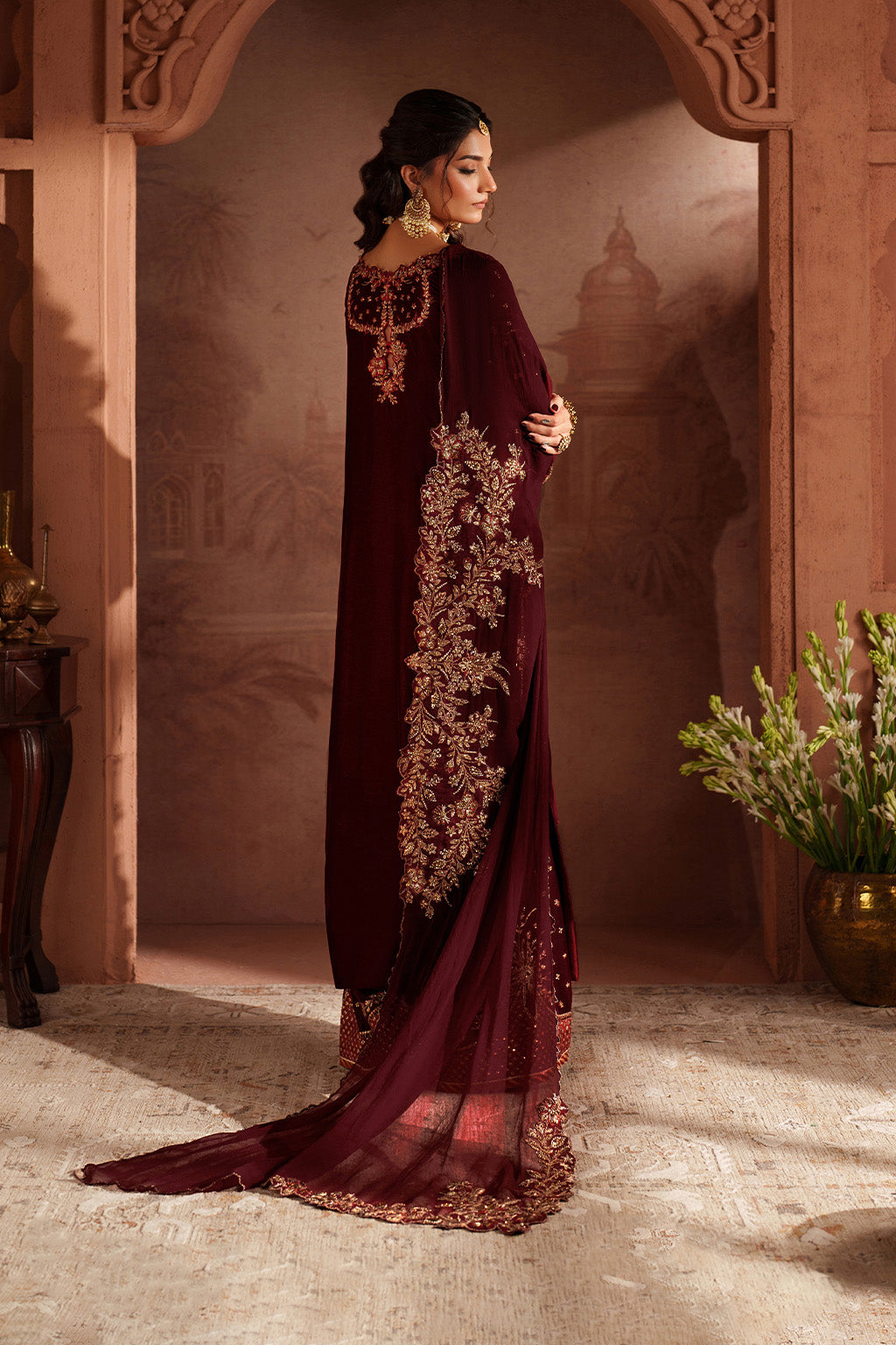 Iznik | Velvet 25 | IV-55 Embroidered Velvet, image 2