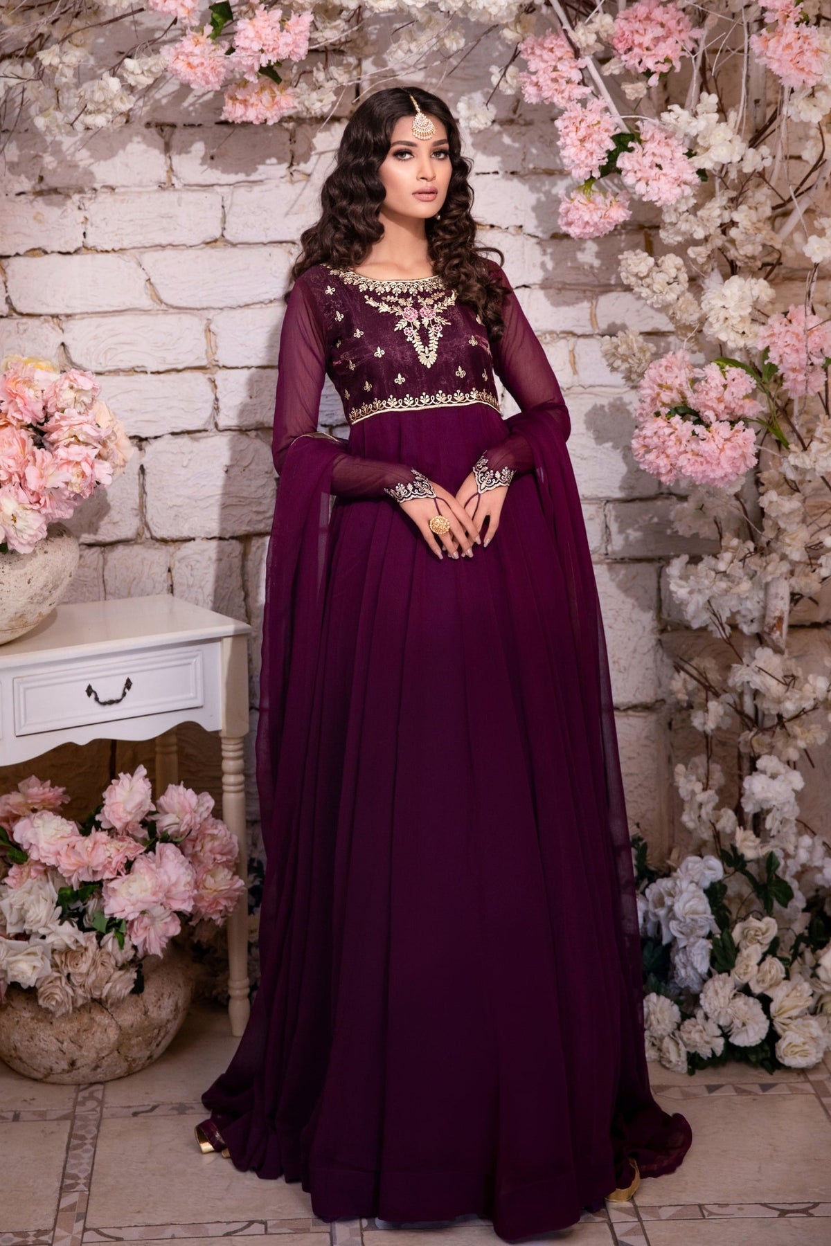 Hania & Umaimaz | Festive Collection | Maham -  Hania & Umaima  - Original Designer Dress - House of Maryam