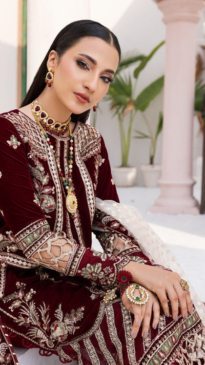 Zebtan | Andaz e Makhmal | ZAM-02 -  Zebtan Ladies Clothes - Original Designer Dress - House of Maryam