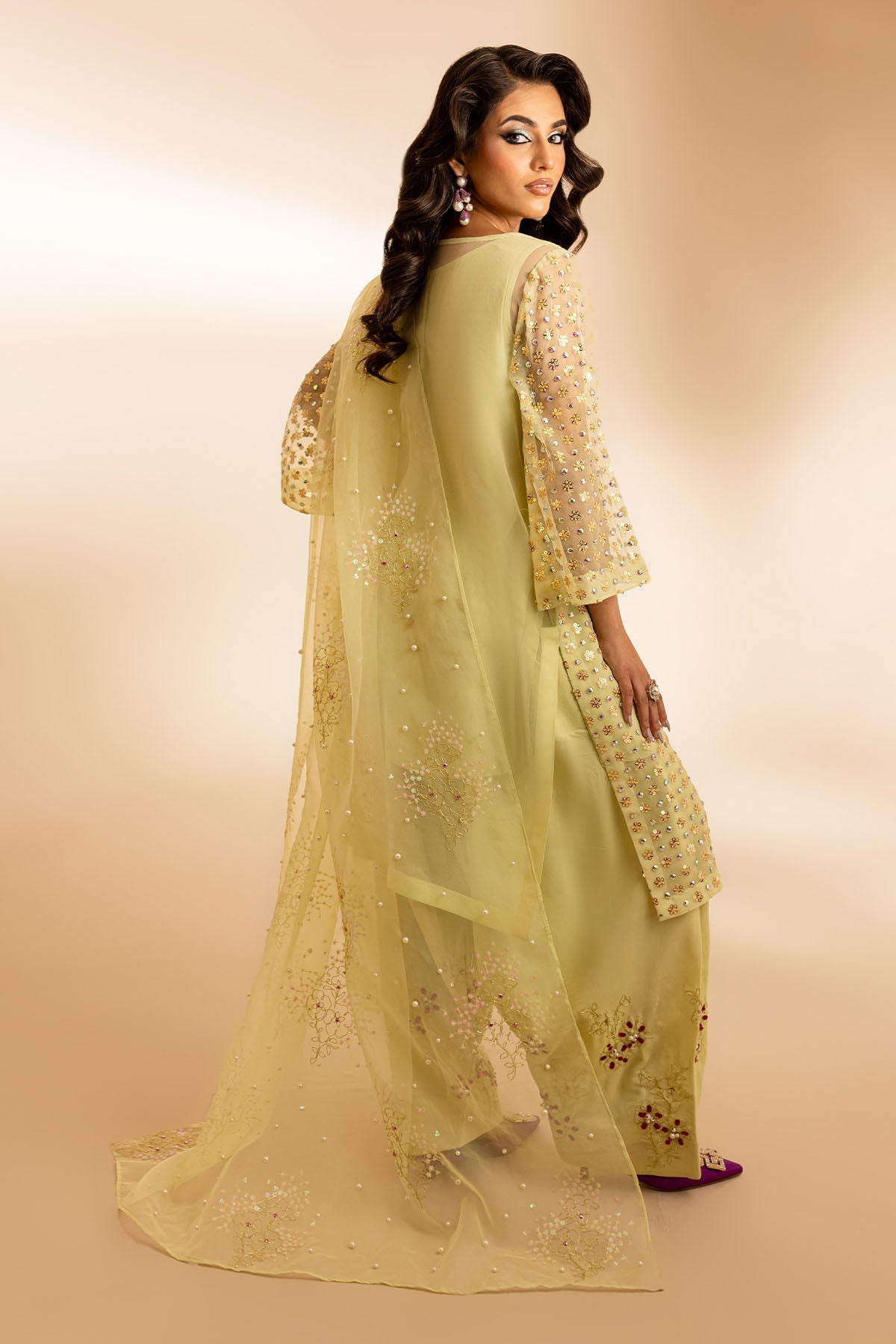 Nureh | Tiny Twinkles | TW-04 GLOSS BOSS -  Nureh Luxury - Original Designer Dress - House of Maryam