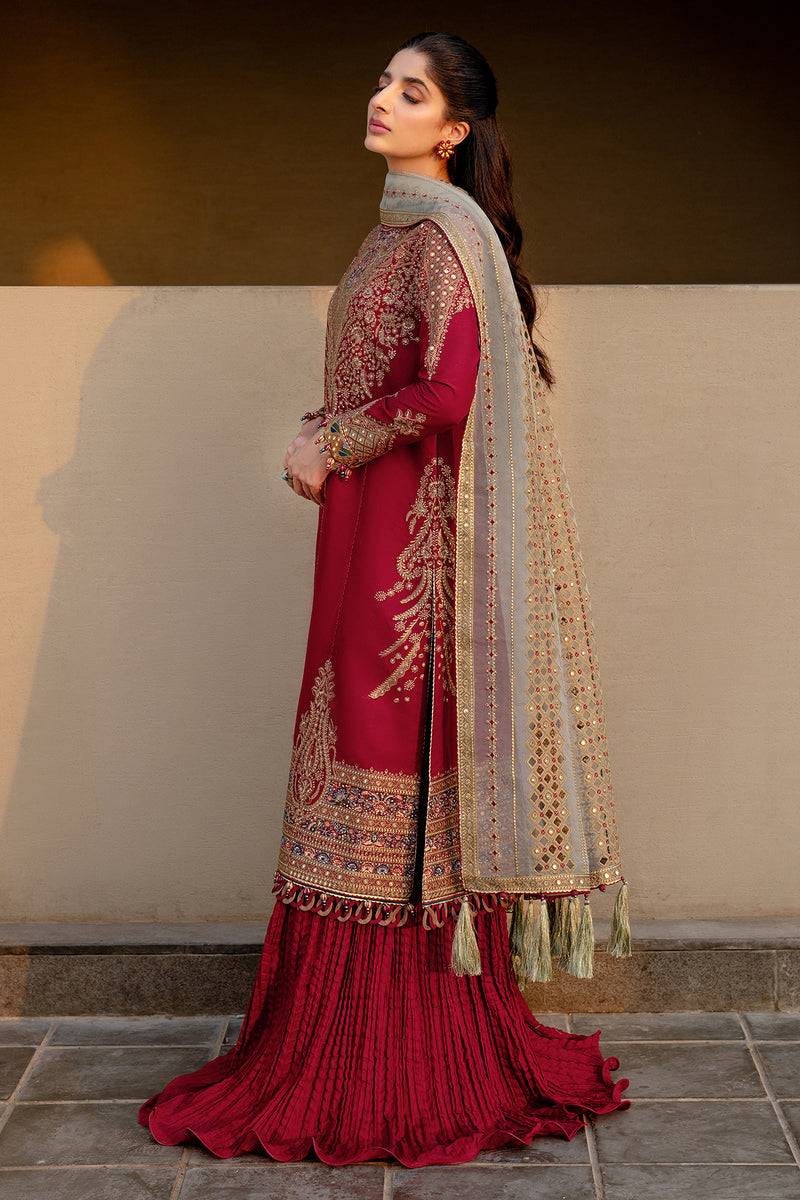 Jazmin | Shahkaar Luxury Lawn 25 | SL25-D5 -  Jazmin Ladies Clothes - Original Designer Dress - House of Maryam