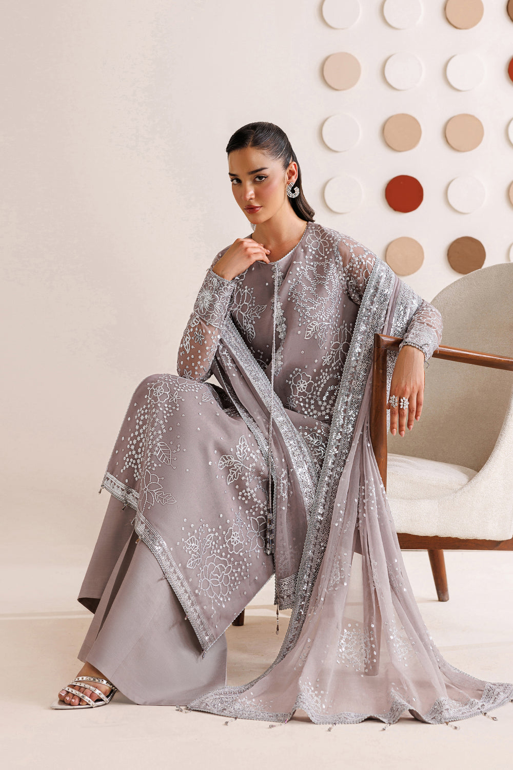 Farasha | Chiffon Threads 26 | WALNUT SILK-3