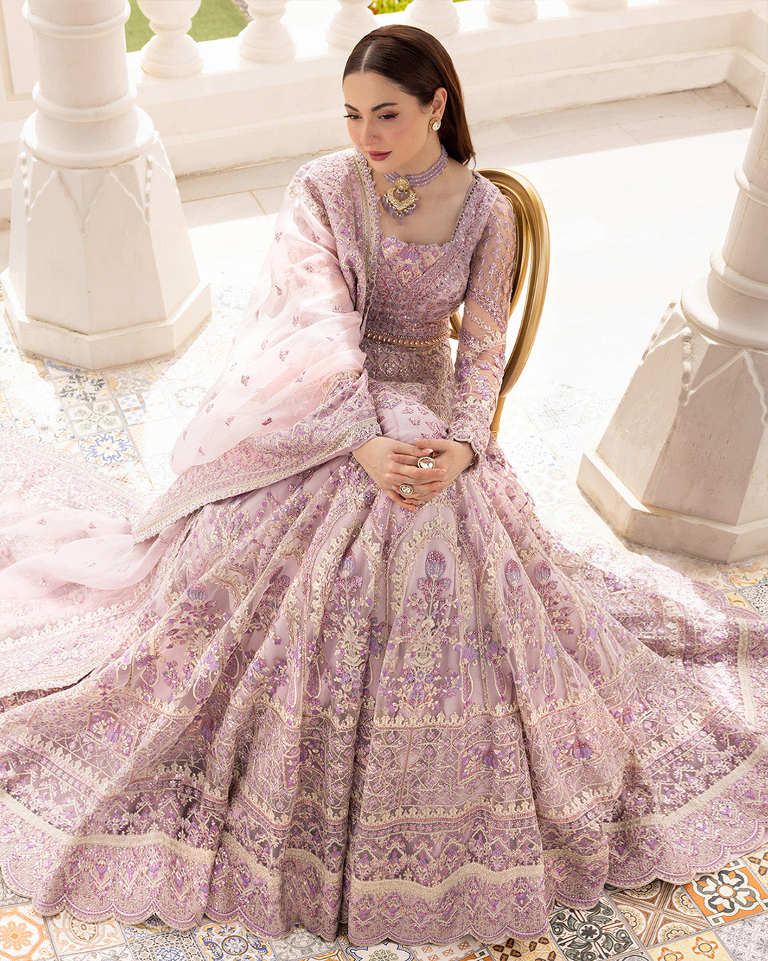 Faiza Saqlain | Neorah Wedding Festive 24 | Anysia by Designer Faiza Saqlain - House of Maryam - Pakistani Designer Ethnic Wear in {{ shop.shopifyCountryName }}