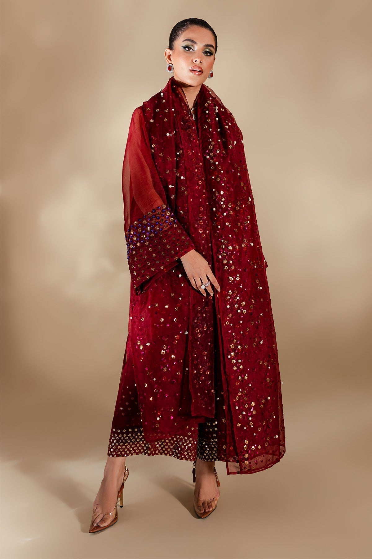 Nureh | Tiny Twinkles | LOVE STRUCK by Designer Nureh - House of Maryam - Pakistani Designer Ethnic Wear in {{ shop.shopifyCountryName }}