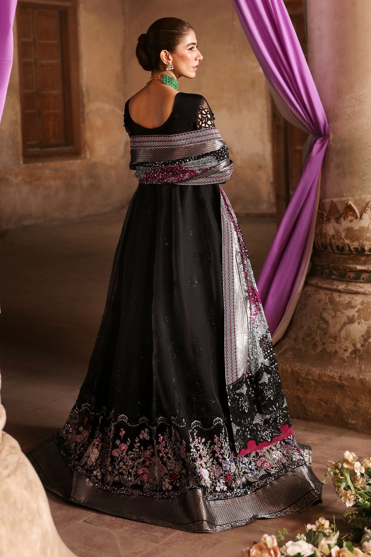 Nureh | Jhoomro Wedding Formals | NL-73 MAYA -  Nureh Bridal - Original Designer Dress - House of Maryam