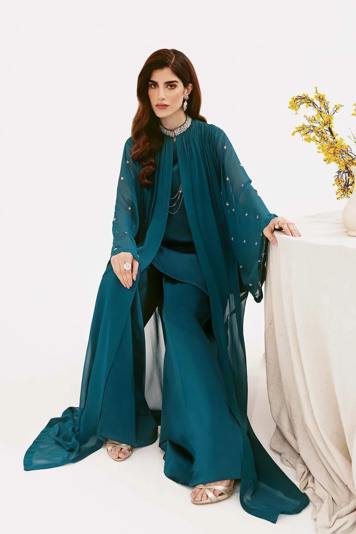 Mina Kashif | Ala Mode Luxury Formals 23 |Elisa by Designer Mina Kashif - House of Maryam - Pakistani Designer Ethnic Wear in {{ shop.shopifyCountryName }}